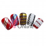 Banda decorativa 6mm zig-zag Maro Banda decorativa 6mm zig-zag Maro